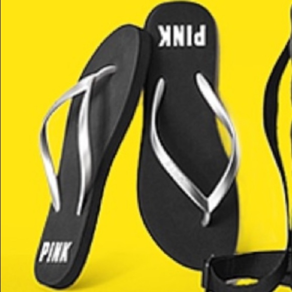 PINK flip flops